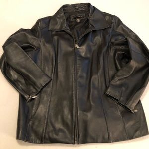 Lane Bryant leather jacket 18/20
